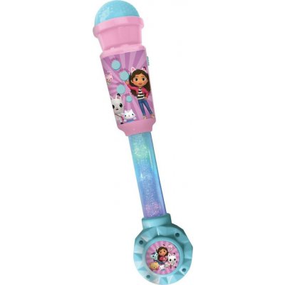 Lexibook Svítící trendy mikrofon Gábinin kouzelný domek s melodiemi – Zboží Mobilmania