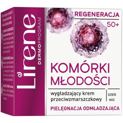 Lirene Youth Cells 50+ vyhladzujúci denný a nočný krém proti vráskam 50 ml – Zbozi.Blesk.cz