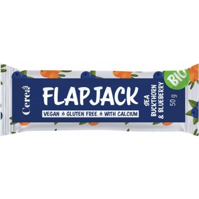 Cerea Flapjack bezlepkový rakytník a borůvka 50 g – Hledejceny.cz