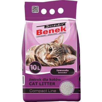 Benek Super Compact levandule 2 x 10 l 16 kg – Zboží Mobilmania