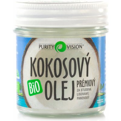 Purity Vision Kokosový olej panenský Bio 120 ml – Sleviste.cz