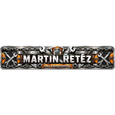 Bezvadary.cz | SPZ za sklo kamionu s vlastním textem Řetěz 20x4,2 cm / PVC plast 3mm / bez přísavek zk38 – Hledejceny.cz