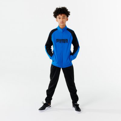 Puma dětská sportovní souprava černo-modrá