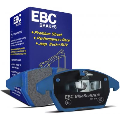 EBC Bluestuff NDX | brzdové destičky přední DP53040NDX | Zboží Auto