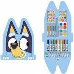 Cerda Výtvarná sada BLUEY 34 prvků modrá – Zboží Mobilmania