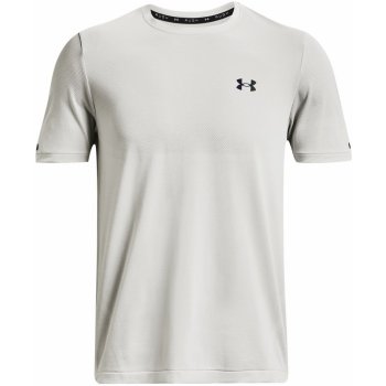 Under Armour Bílé pánské tričko UA Rush Seamless Legacy SS