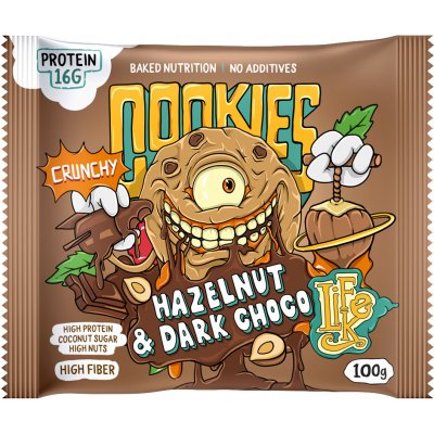 LifeLike COOKIES HAZELNUT CHOCOLATE 100 g – Zboží Dáma