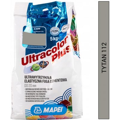 Mapei Ultracolor Plus 5 kg šedá střední – Hledejceny.cz
