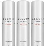 Chanel Allure Sport EDC 3 x 20 ml dárková sada – Zboží Mobilmania