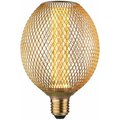 Paulmann LED MetallicGlow Globe Spirála E27 mosazná 29089 – Hledejceny.cz