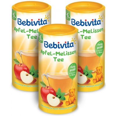 Bebivita Jablečno meduňkový instantní 3 × 200 g – Zboží Dáma
