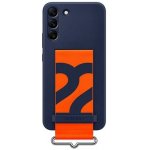 Samsung Silicone Cover with strap Galaxy S22+ modré EF-GS906TNEGWW – Zboží Živě