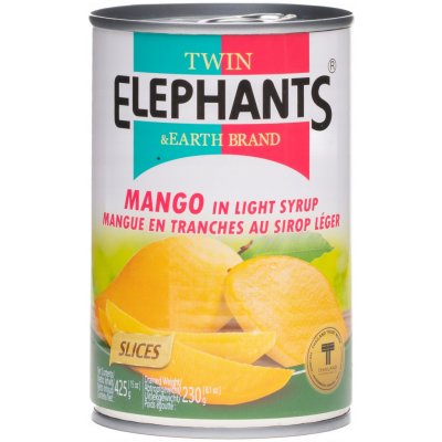 Twin Elephants Mango v sirupu TE 425 g – Zboží Dáma