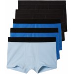 pepperts! chlapecké boxerky s BIO bavlnou 5 kusů černá / modrá / světle modrá – Zboží Dáma