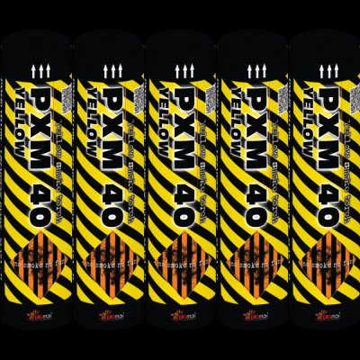 Piromax Dýmovnice žlutá PXM40 – Zboží Mobilmania