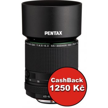 PENTAX HD DA 55-300 F4.5-6.3ED PLM WR RE-