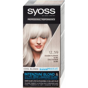 Syoss Professional 12-59 chladná platinová blond
