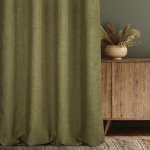 ZATEMŇOVACÍ ZÁVĚS TERRA COLLECTION MONTENEGRO 140X250 CM OLIVOVÝ – Hledejceny.cz