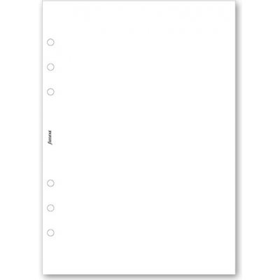 Filofax poznámkový papír čistý náplň A5 k diářům 25 listů – Zboží Živě