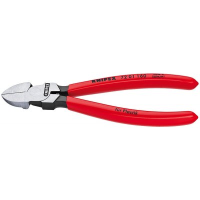 KNIPEX Kleště boční štípací na plasty 180 mm knipex 7201180 – Zboží Mobilmania