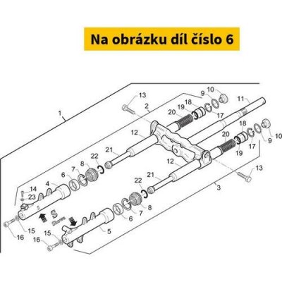 Centauro Gufera přední vidlice 30x40x7/9 111A108FK | Zboží Auto