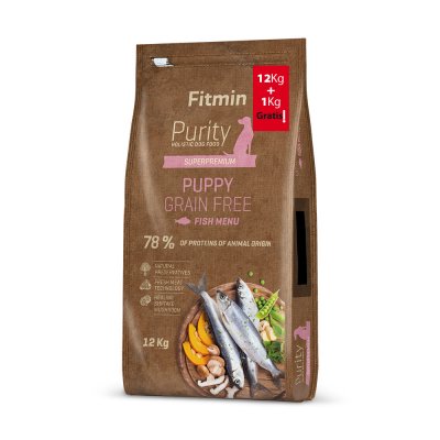 Fitmin Purity Grain Free Puppy Fish 12 kg – Hledejceny.cz