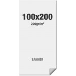 Jansen Display Prémiový banner s potiskem 100 x 200 cm, No Curl vícevrstvý matný – Zboží Živě