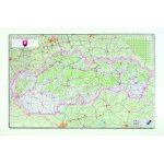 Karton P+P podložka na stůl mapa Slovenské republiky – Sleviste.cz