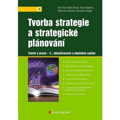 Tvorba strategie a strategické plánování: Teorie a praxe - 2., aktualizované a doplněné vydání - Ivan Souček, Jiří Fotr, Miroslav Špaček, Stanislav Hájek – Zboží Mobilmania