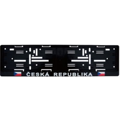 Rámeček pod SPZ s vlajkou Česká republika – Zboží Mobilmania