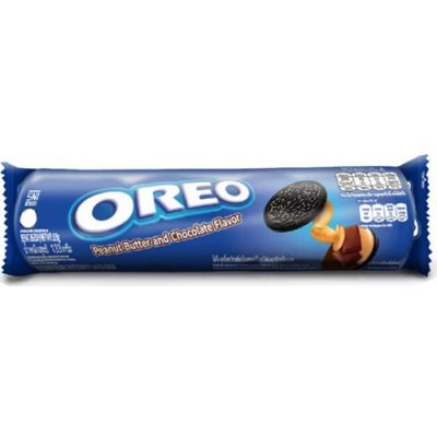 Oreo Peanut Butter & Chocolate Creme 110,4 g – Zboží Dáma