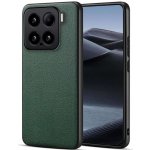 Lenuo TPU leather kryt pro Xiaomi 15 tmavě Green – Zboží Živě