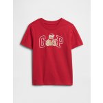 GAP Baby tričko s logem CashSoft Červená – Zboží Dáma