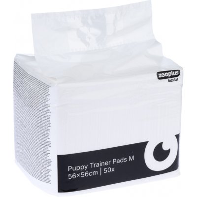 zooplus Basics výcvikové podložky pro štěňata D 56 x Š 56 cm 100 ks – Sleviste.cz