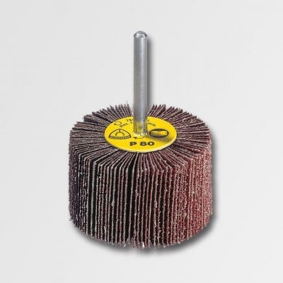 Lamelový kotouč na stopce, 30x10 mm, stopka 6 mm, zrno 150, KM613, Klingspor, BK3010P150 – Sleviste.cz