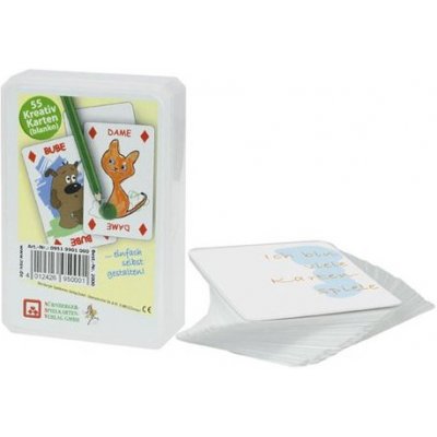 Prázdné karty v krabičce – Zboží Živě