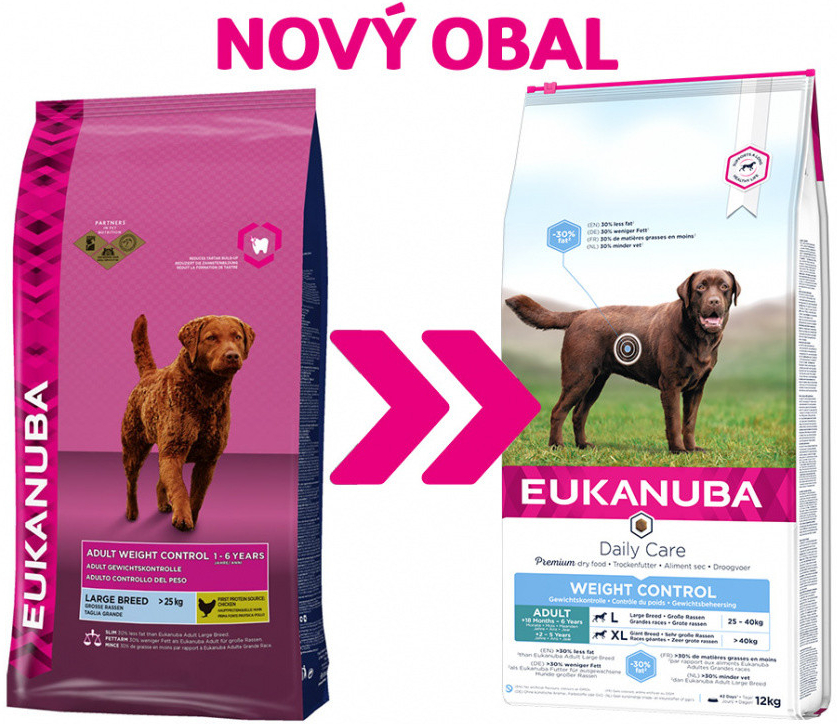 Eukanuba Daily Care Large Weight Control 3 kg