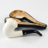 Dýmky Altinay Block Meerschaum Pfeife Calabash glatt