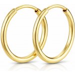 Soliter Náušnice zlaté kruhy 231 001 00487 – Sleviste.cz
