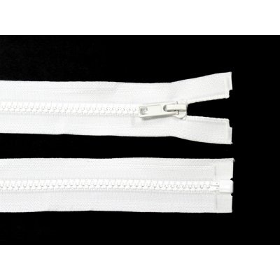 Kostěný zip no.5 rozepínací 75cm bundový color: 501 bílá – Hledejceny.cz