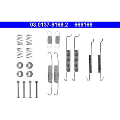 ATE Sada prislusenstvi, brzdove celisti 03.0137-9168.2 – Zboží Mobilmania