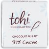 Čokoláda Tohi mléčná čokoláda 37 % 4,5 g