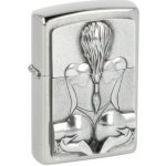 Zippo Kneeling Girl leštěný – Zboží Mobilmania