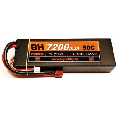 BH Power Li-pol baterie 7200 mAh 2S 50C 100C HC B – Zboží Mobilmania