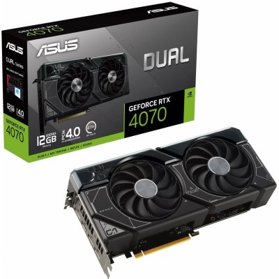 Asus DUAL-RTX4070-12G 90YV0IZ3-M0NA00 – Hledejceny.cz