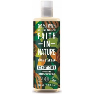 Faith in Nature kondicionér argan a bambucké máslo 400 ml