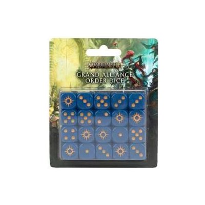 GW Warhammer AoS Dice Set: Grand Alliance Order EN/NM – Zbozi.Blesk.cz