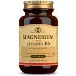 Solgar Magnesium with Vitamin B6 tablety pro podporu spánku a regenerace 100 tablet – Hledejceny.cz