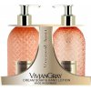Kosmetická sada Vivian Gray Neroli Amber krémové tekuté mýdlo 300 ml + hydratační krém na ruce 300 ml dárková sada
