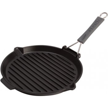 Staub Gril kulatý černý 27 cm